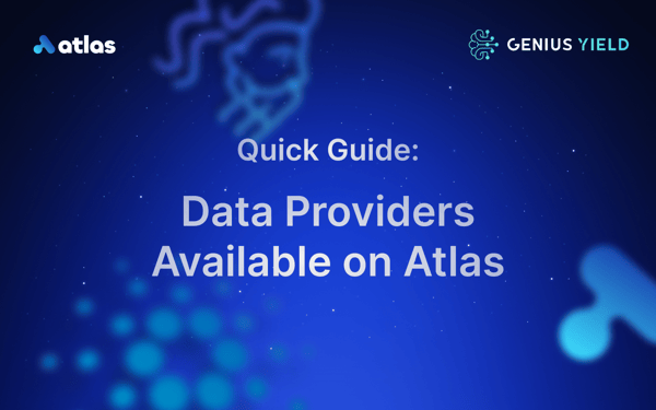 Data Providers Available on Atlas