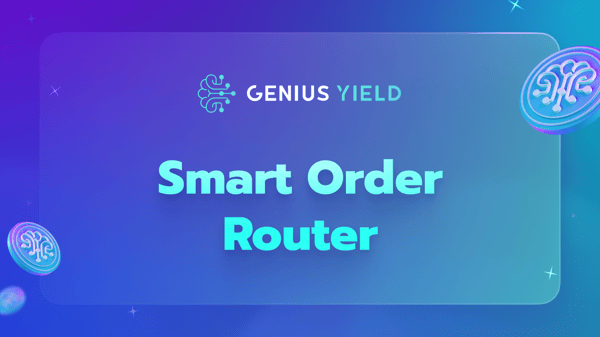 What is a Smart Order Router (SOR) on the Genius Yield Platform?